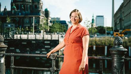 Silke Gebel ist Fraktionsvorsitzende der Grünen im Abgeordnetenhaus.