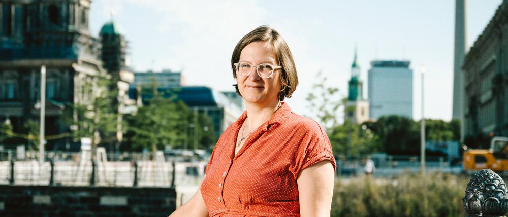 Silke Gebel ist Fraktionsvorsitzende der Grünen im Abgeordnetenhaus.