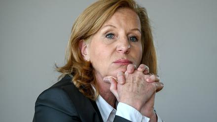 Patricia Schlesinger bei einem dpa-Interview. 