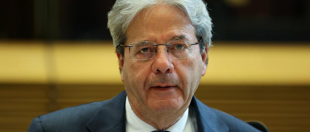 EU-Wirtschaftskommissar Paolo Gentiloni hat der Bundesregierung einen Brief geschrieben.