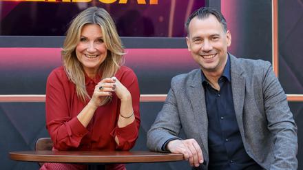 Da waren es noch zwei. Kim Fisher und Sebastian Fitzek starteten im Oktober 2021 das "Riverboat Berlin".