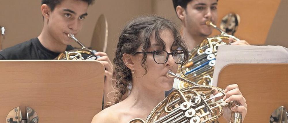 Die Nationale Jugendphilharmonie der Türkei.