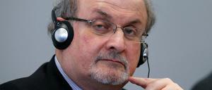 Botschafter der Meinungs- und Kunstfreiheit: Salman Rushdie im Jahr 2015 bei der Frankfurter Buchmesse.