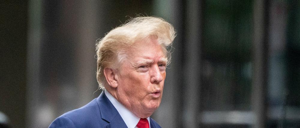 Der frühere US-Präsident Donald Trump.