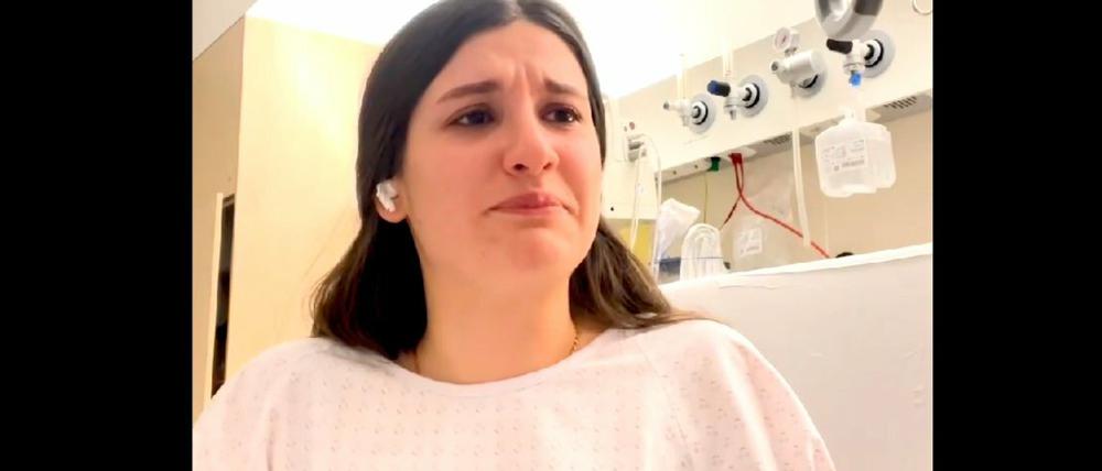 In einem Video aus dem Krankenhaus berichtete die Jugendliche von dem Rassismus-Vorfall.