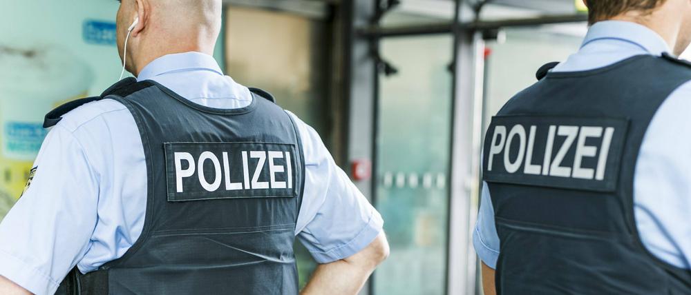 Beamte der Berliner Bundespolizei.