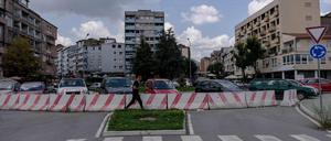 Die Stadt Mitrovica ist immer wieder Schauplatz serbisch-kosovarischer Spannungen.