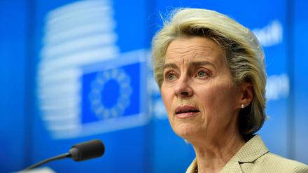 Die EU-Kommissionspräsidentin Ursula von der Leyen. 