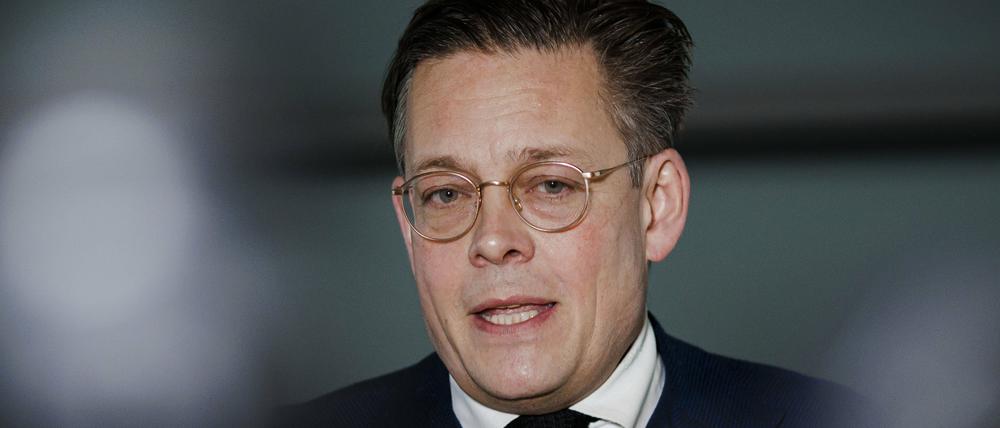 Vorsitzender des Parlamentarischen Kontrollgremiums: Konstantin von Notz (Grüne).