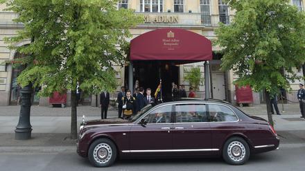 Das Hotel Adlon Kempinski in Berlin.