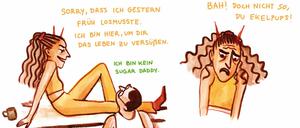 Wut auf toxische Männlichkeit: Eine Szene aus Roya Sorayas „Faust“.