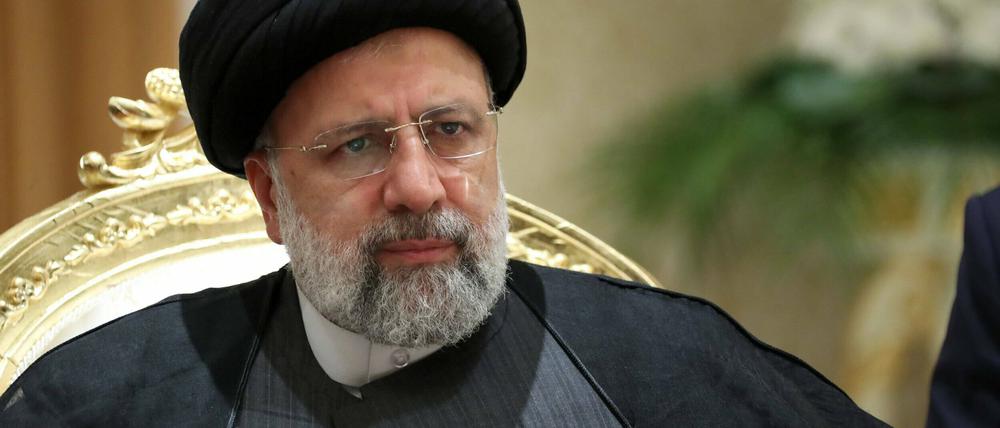 Irans Präsident Ebrahim Raisi. 
