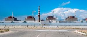 Das von russischen Truppen besetzte ukrainische Atomkraftwerk Saporischschja war kurzzeitig vom ukrainischen Stromnetz getrennt (Archivbild).