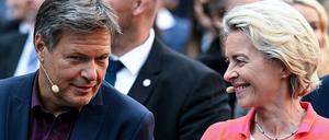 Robert Habeck und Ursula von der Leyen