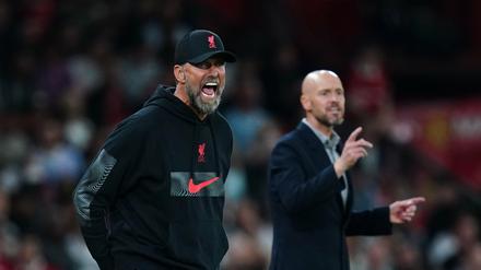 Für Liverpools Trainer Jürgen Klopp lief das Spiel in Manchester alles andere als erwünscht.