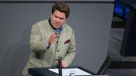 Florian Post (SPD) spricht im Deutschen Bundestag im Dezember 2019. (Archivbild)