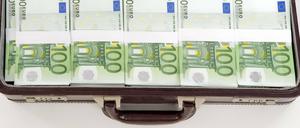 Voller Koffer - Bargeld spielt bei Geldwäsche noch immer eine große Rolle.