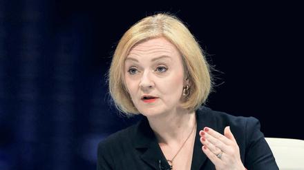 Provokativ. Liz Truss ist als Außenministerin die Chefdiplomatin. Doch in ihrem Wahlkampf ist sie alles andere als diplomatisch. 