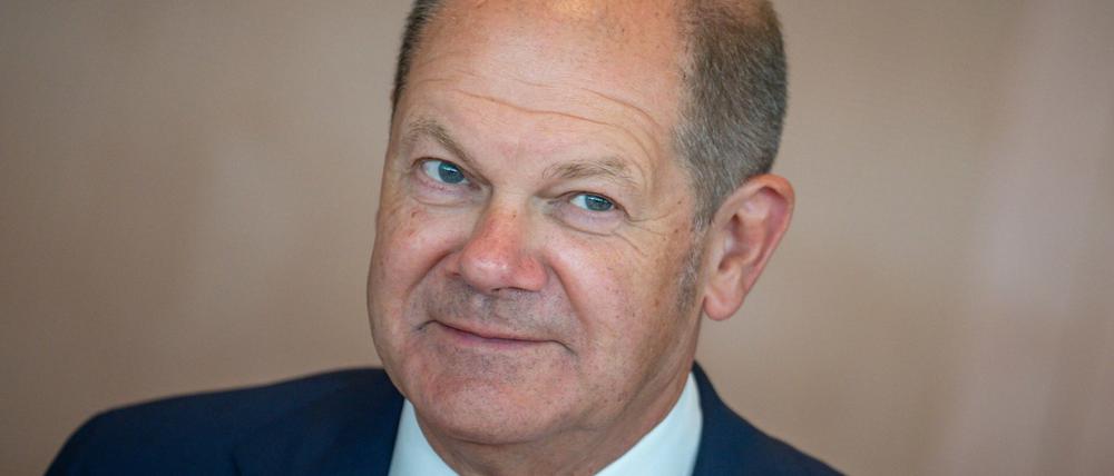 Bundeskanzler Olaf Scholz (SPD).