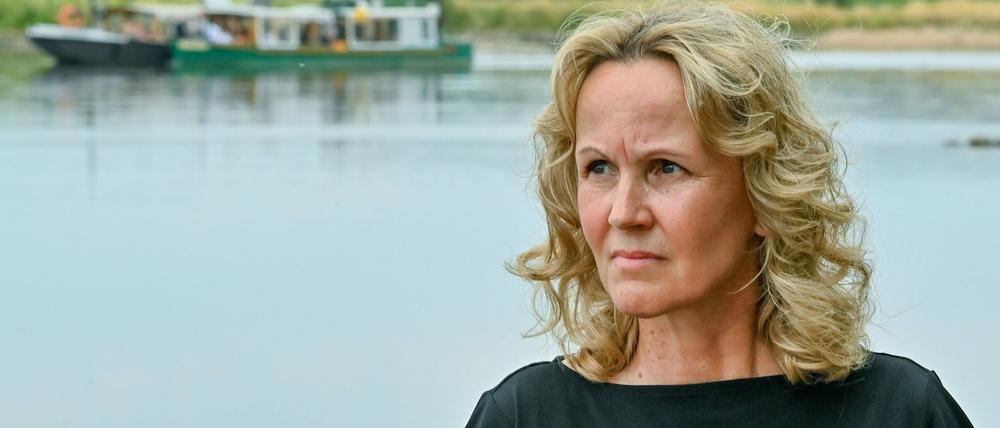 Bundesumweltministerin Lemke am Grenzfluss Oder. Deutschland und Polen beraten gemeinsam.