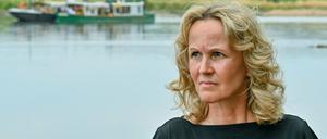 Bundesumweltministerin Lemke am Grenzfluss Oder. Deutschland und Polen beraten gemeinsam.