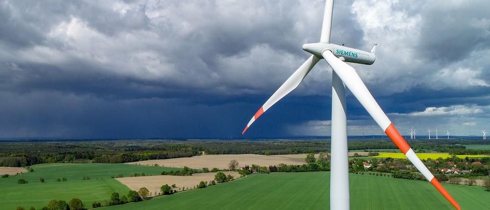 Bis 2040 sollen Windkraftanlagen 15 Gigawatt Strom produzieren - zurzeit sind es 7,5 Gigawatt.