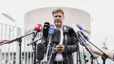 Robert Habeck bekommt nicht immer so viel Aufmerksamkeit wie er gerne hätte. 