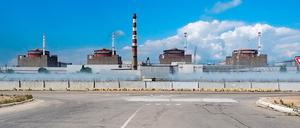 Das AKW – aufgenommen nach Angaben Moskaus am 7. August.