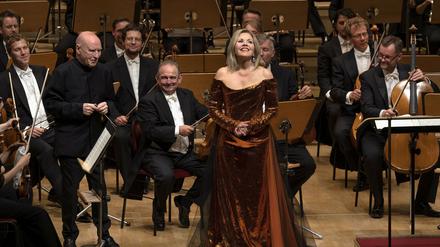 Stargast Renée Fleming mit Christoph Eschenbach und dem Konzerthausorchester. 