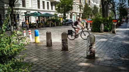 Vorbild sind andere, bereits verkehrsberuhigte Kieze wie hier in Kreuzberg.