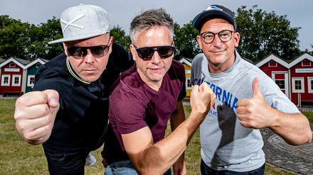 Die Hip-Hop-Band Fettes Brot, hier auf einem Archivbild aus dem Jahr 2019. 