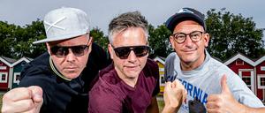 Die Hip-Hop-Band Fettes Brot, hier auf einem Archivbild aus dem Jahr 2019. 