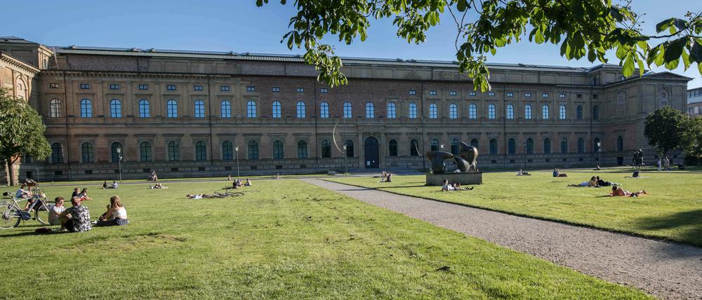 Die Alte Pinothek in München im Juni 2021.