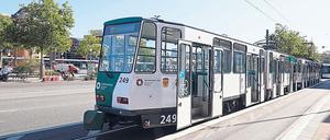 Das Tramnetz wird am Mittwoch für voraussichtlich eine Stunde geteilt.