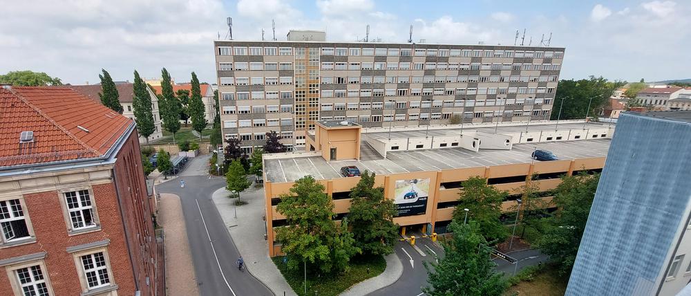 Haus 1 der Stadtverwaltung: Hier tagt regelmäßig der Bauausschuss der Stadt Potsdam.