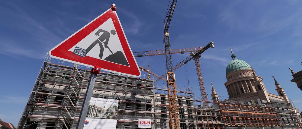 Der Unfall ereignete sich auf der Baustelle für den sogenannten Block III am Alten Markt.