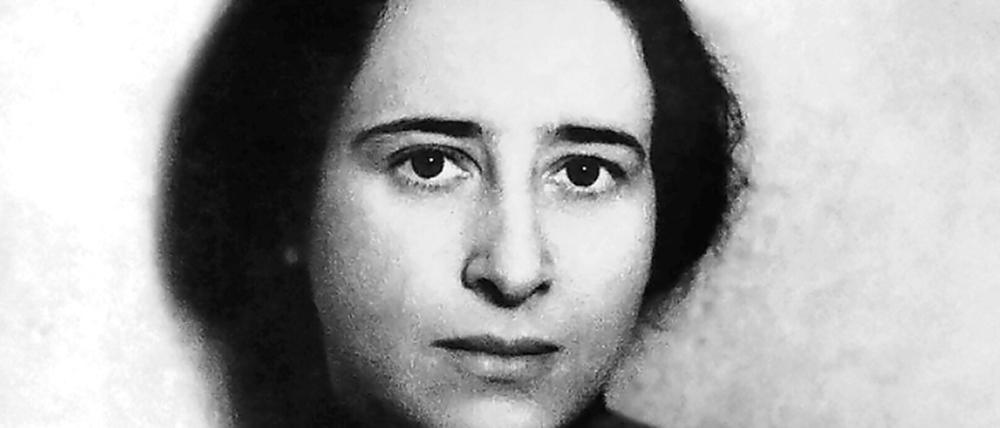 Das Foto zeigt Hannah Arendt 1933, als sie Deutschland verließ.