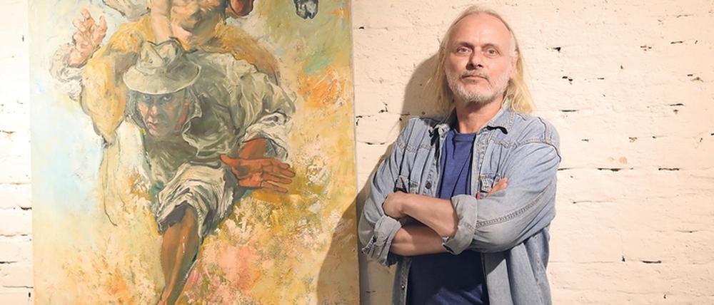 Jörg Menge, Jahrgang 1960, wollte eigentlich an die Ostsee, blieb aber in Falkensee "hängen", wie er sagt.