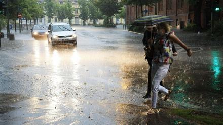 In Potsdam dürfte es in Zukunft häufiger Starkregen geben (Archivfoto).