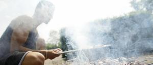 Früher durfte im Potsdamer Volkspark auf ausgewiesenen Flächen gegrillt werden (Archivfoto).
