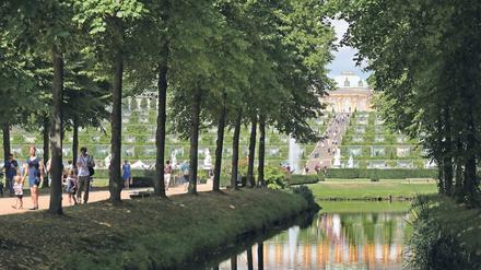Ohne die jährliche Million müssten Touristen und Potsdamer für diesen Anblick Eintritt zahlen – sagt die Stiftung. 