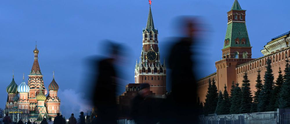 Der rote Platz in Moskau. Nicht nur hier soll man glauben, dass die Ukraine scheitert. 