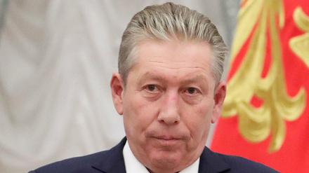 War Chef des Ölkonzerns Lukoil: Ravil Maganow – hier im Jahr 2019.