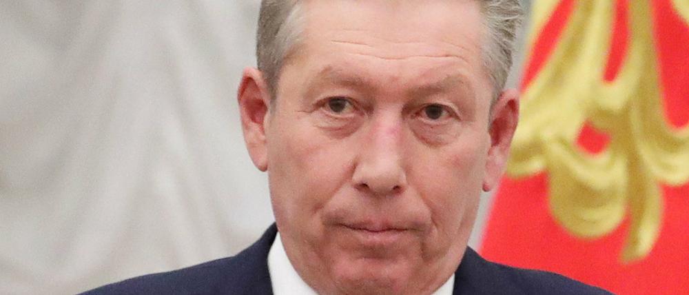 War Chef des Ölkonzerns Lukoil: Ravil Maganow – hier im Jahr 2019.