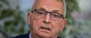 Till Backhaus habe in seiner Rede nur zitiert, teilte der Sprecher von Mecklenburg-Vorpommerns Landwirtschaftsminister mit (Archivbild).