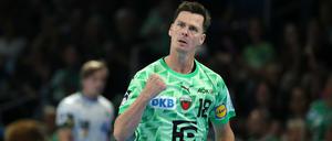 Alt, aber gut. Hans Lindberg ist auch mit 41 Jahren immer noch ein wichtiger Mann für die Füchse Berlin.