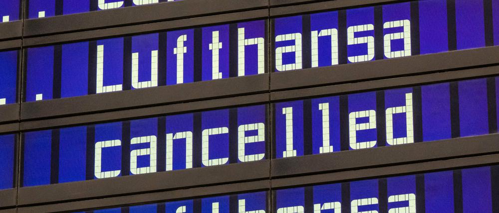 130.000 Reisende betroffen: Am Freitag streiken die Lufthansa-Piloten. 