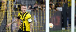 Dortmunds Marco Reus jubelt über seinen Treffer zum 1:0. 