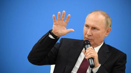 Russlands Präsident Wladimir Putin.