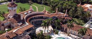 Die Abstellkammer befindet sich im Keller des Trump-Anwesens Mar-a-Lago.